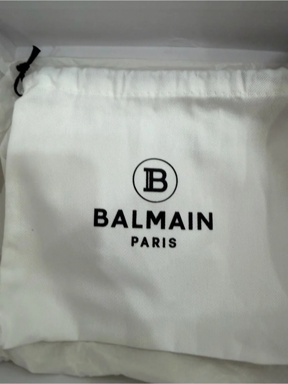 Balmain Black Leather Belt with Gold 'B' Logo Buckle 85 cm